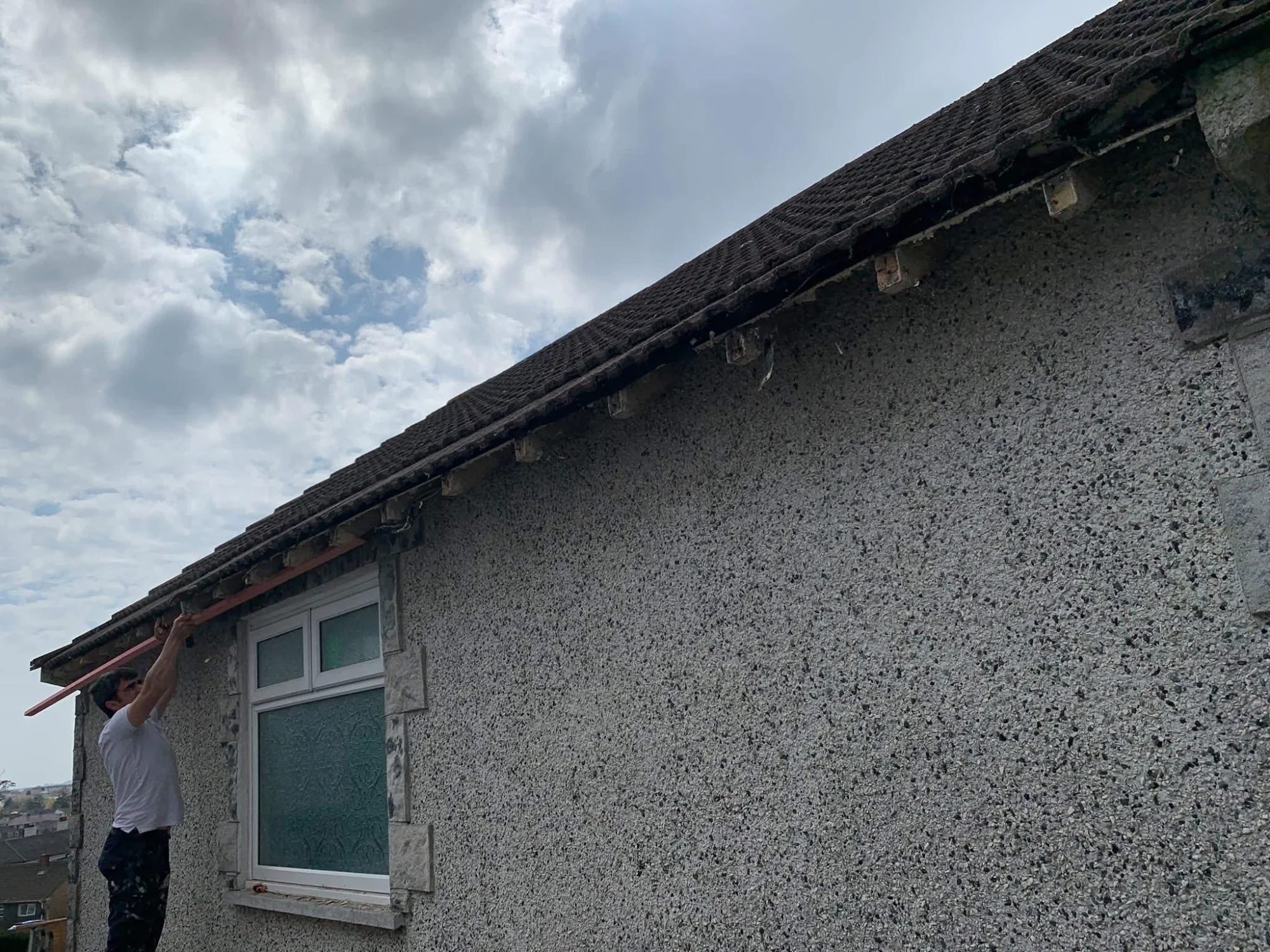 Storm damage roof repairs in St Just