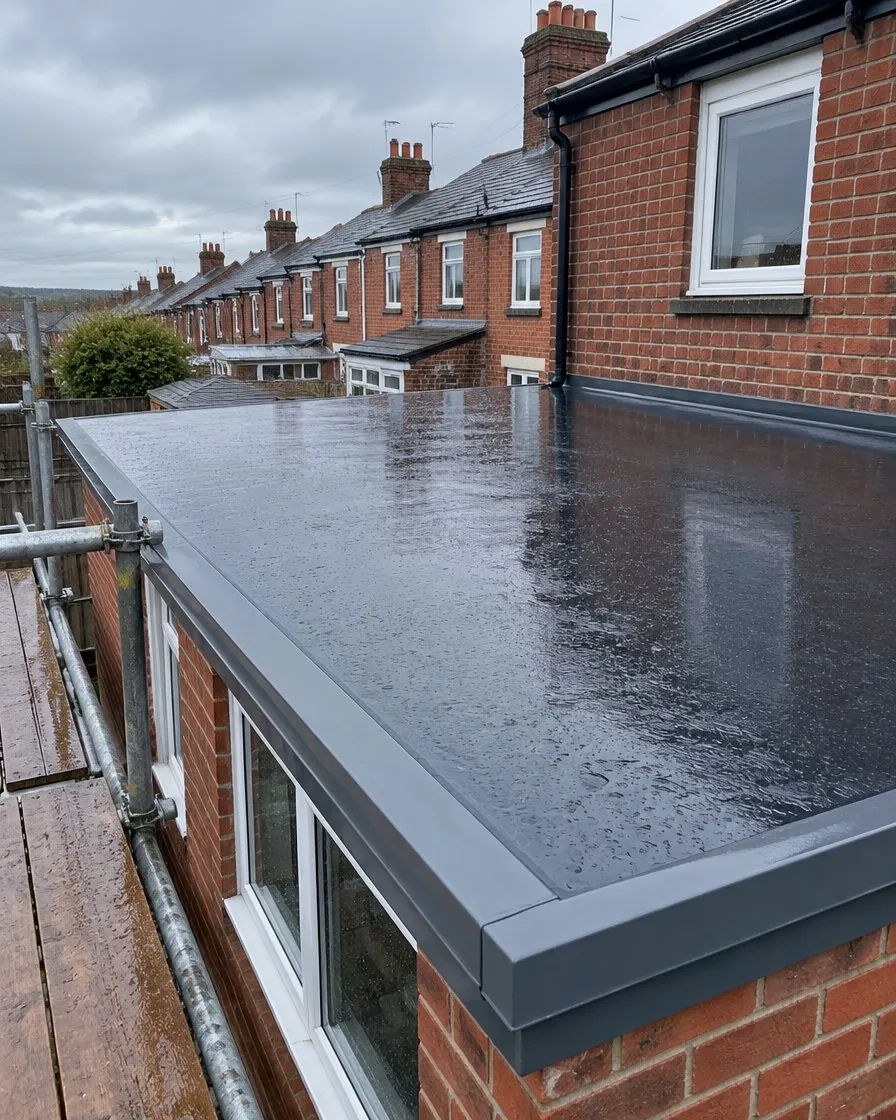 EPDM rubber roofing in St Just